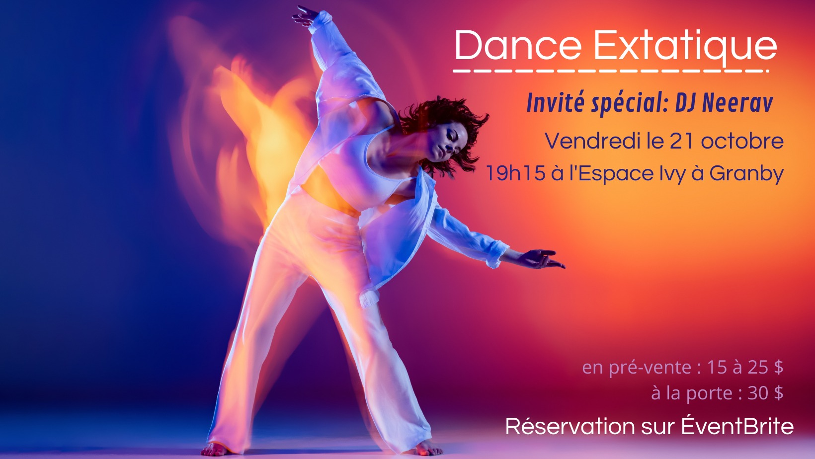 Danse Extatique avec DJ Neerav