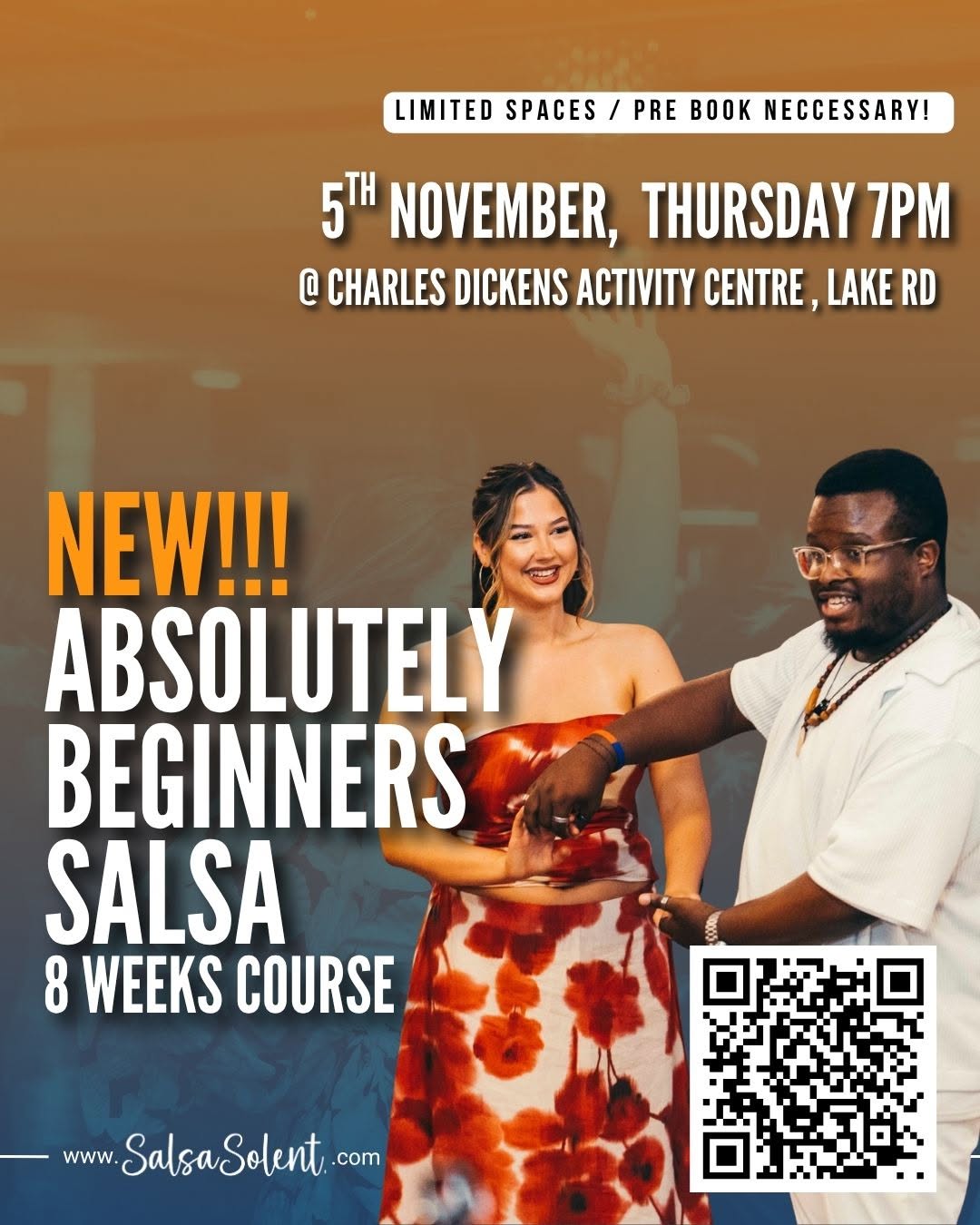 NEW!!! Beginners Salsa Course ⏰