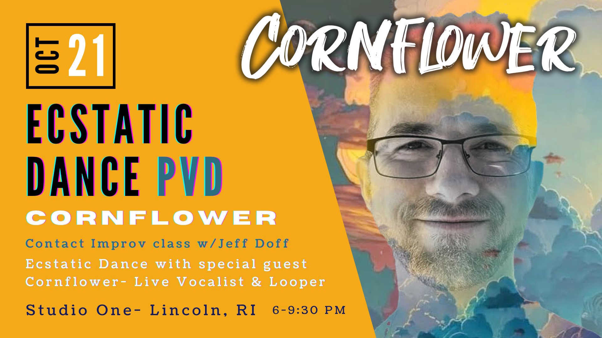 Ecstatic Dance PVD with Cornflower