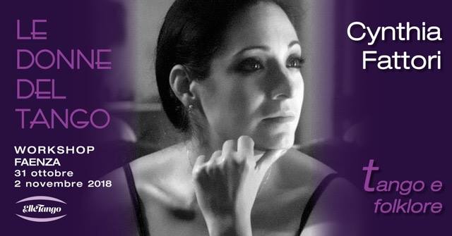Le Donne del Tango: Cynthia Fattori - workshop a Faenza