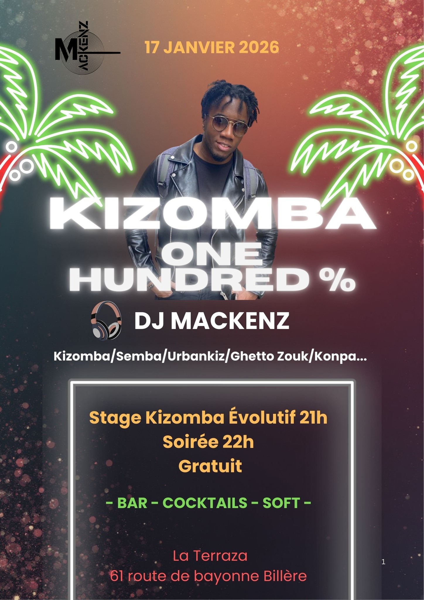 Kizomba One Hundred 💯 avec DJ Mackenz