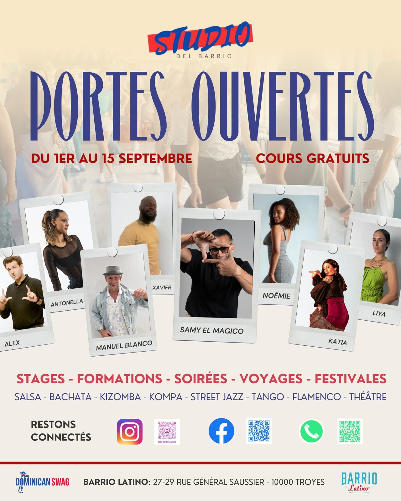Portes ouvertes-Studio del Barrio