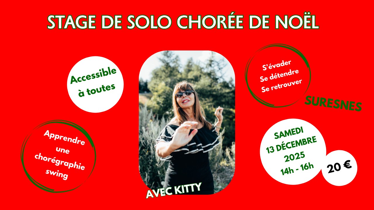 Stage de Solo Jazz Chorée de Noël