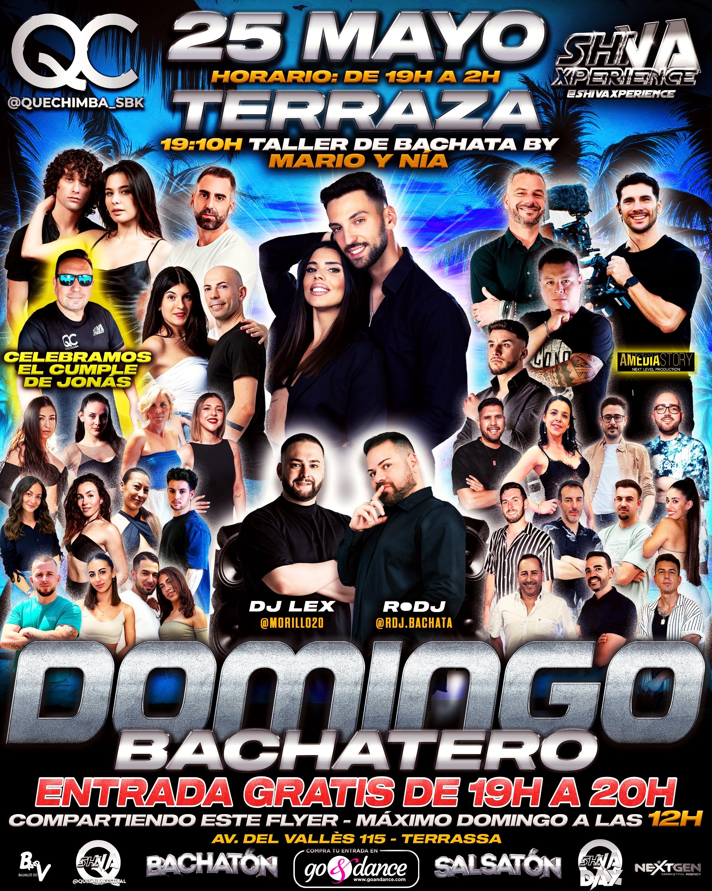 💥💥 DOMINGO BACHATERO QC x SHIVA 💥💥