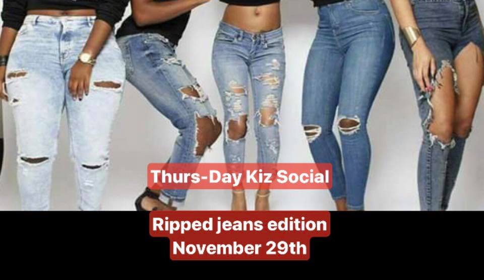 Thurs-Day Kiz Social (Ripped jeans edition)