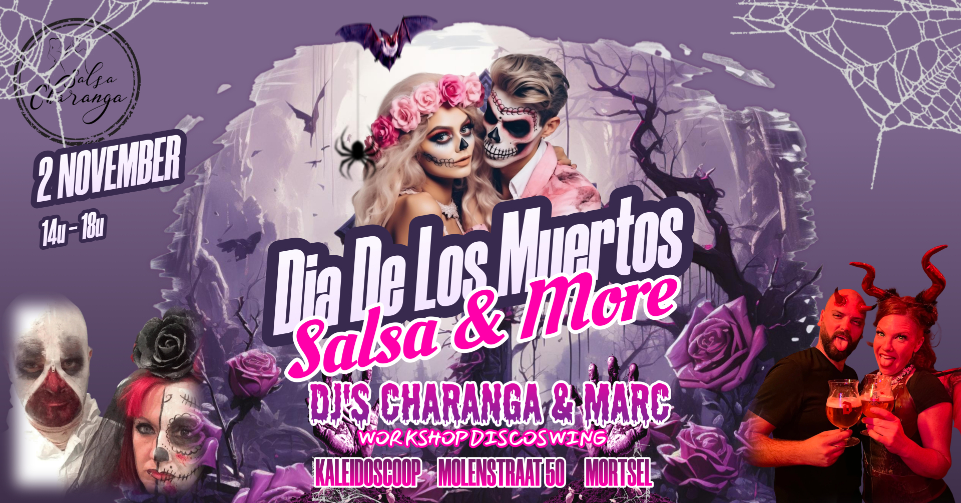 Dia de los Muertos - Salsa & More - DJ Charanga & Marc Para Siempre - WS DiscoSwing