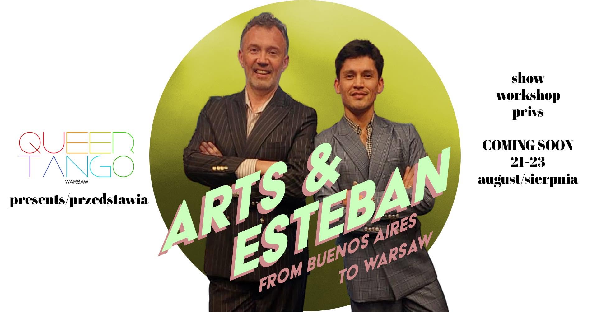 WORKSHOP: Queer Tango Warsaw presents Esteban & Arts