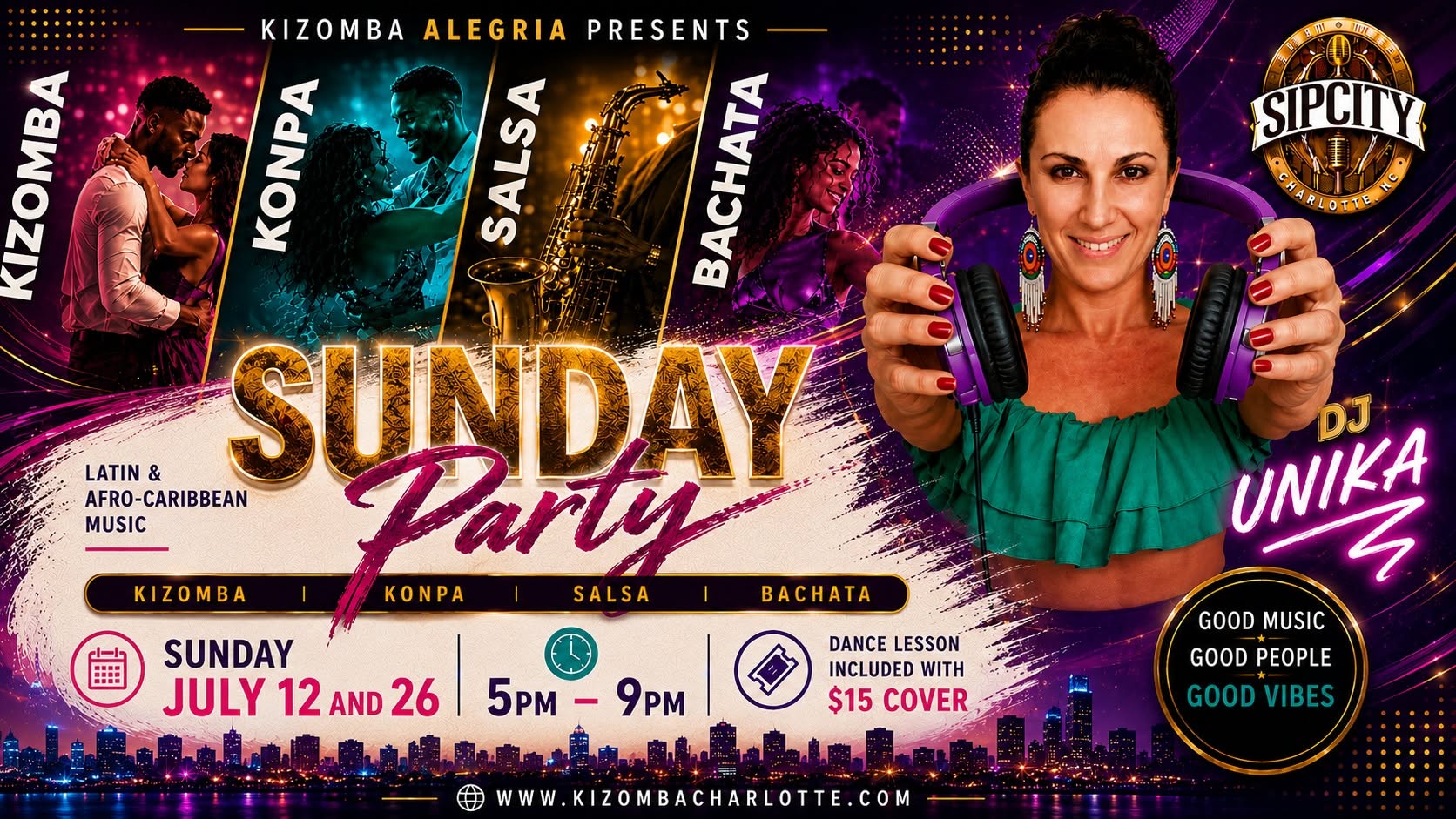 Dia de Alegria - Sunday DAY Latin and Kizomba Social (with Lesson!)
