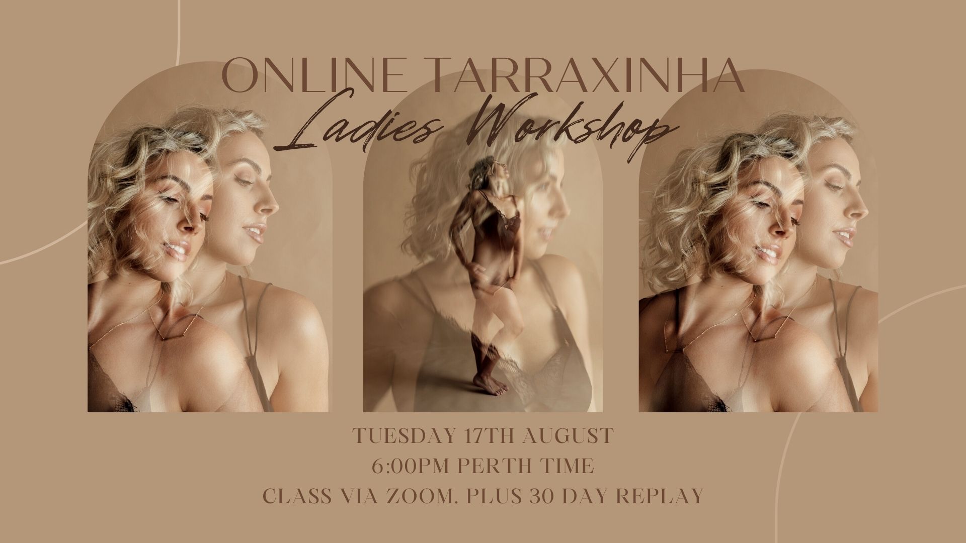Online Tarraxinha Workshop for Ladies