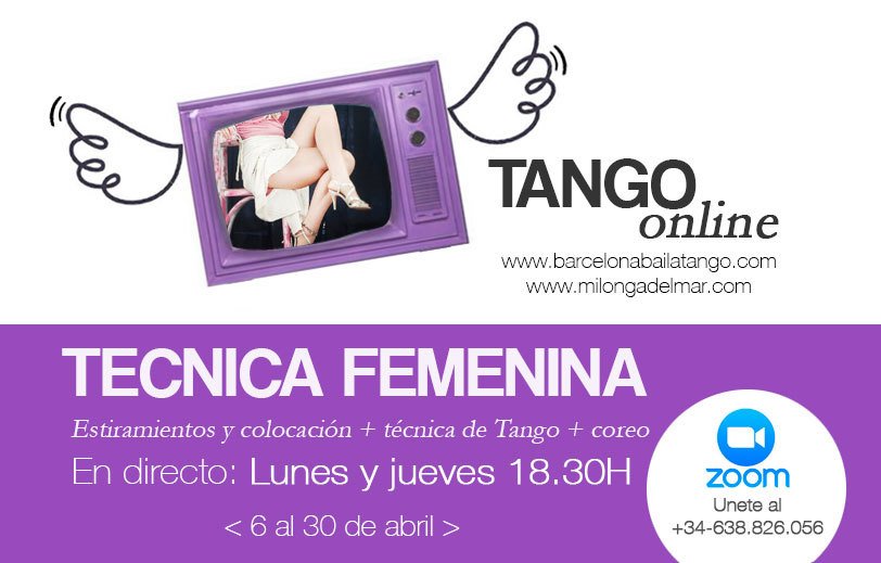 Online Tango Classes April 2020