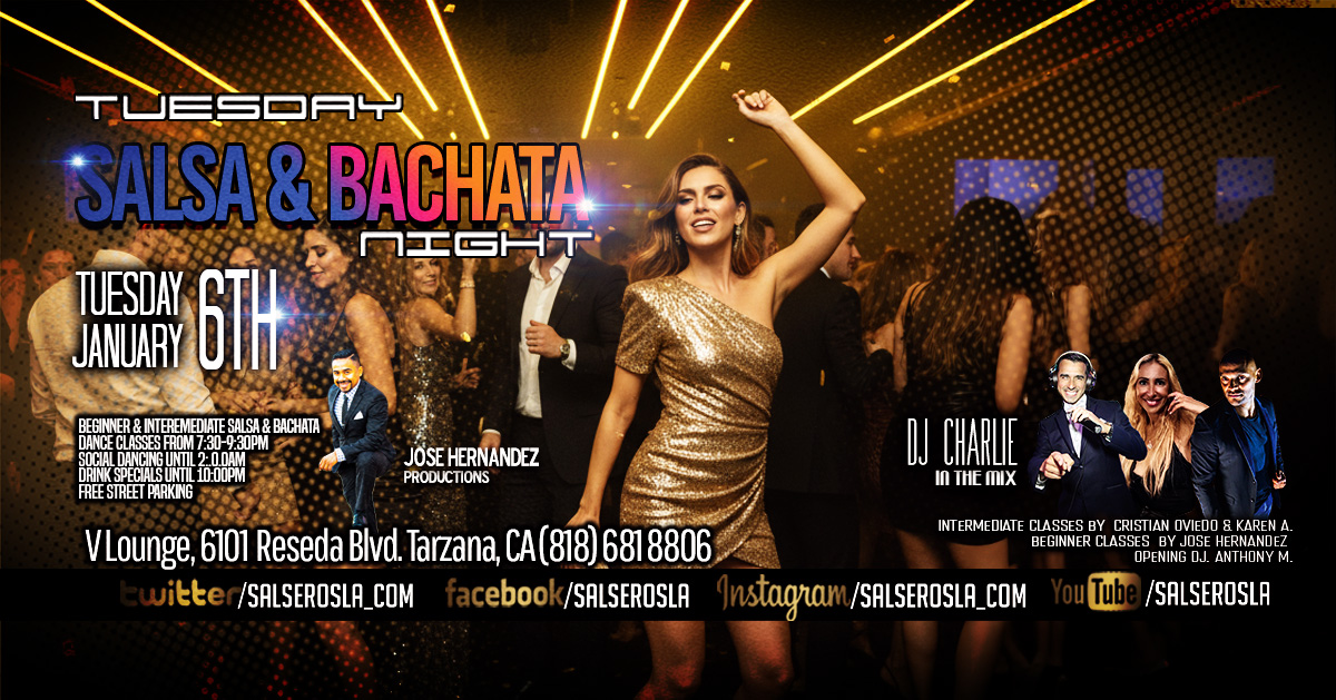 π₯ FIRST SALSA & BACHATA TUESDAY OF 2026! π₯