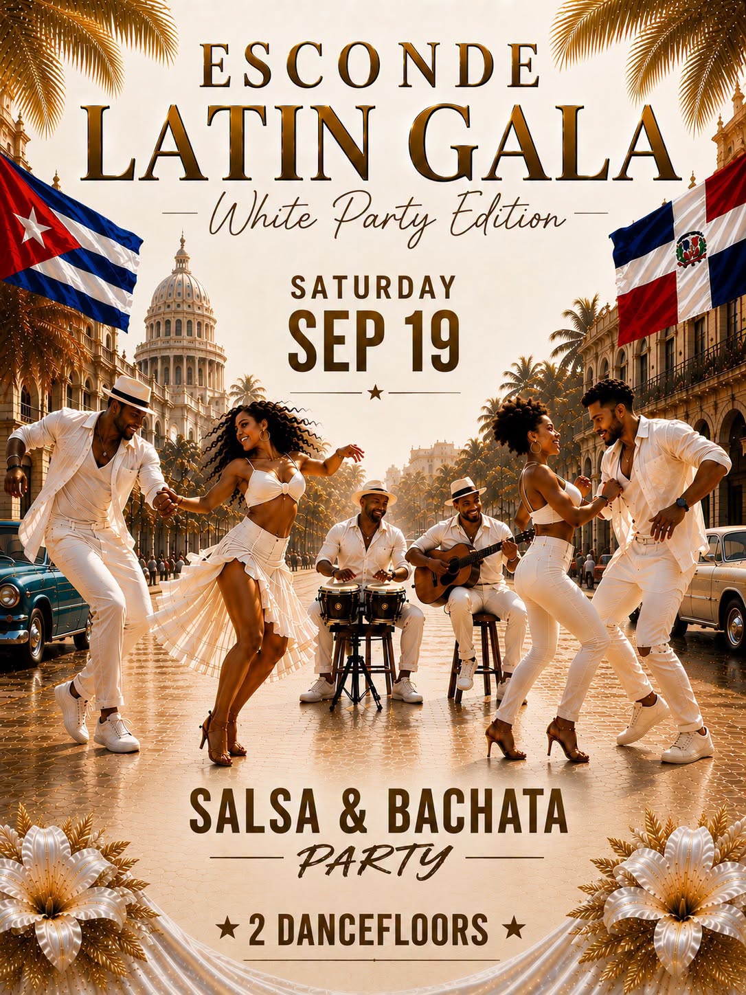 Esconde Latin Gala - White Party Edition