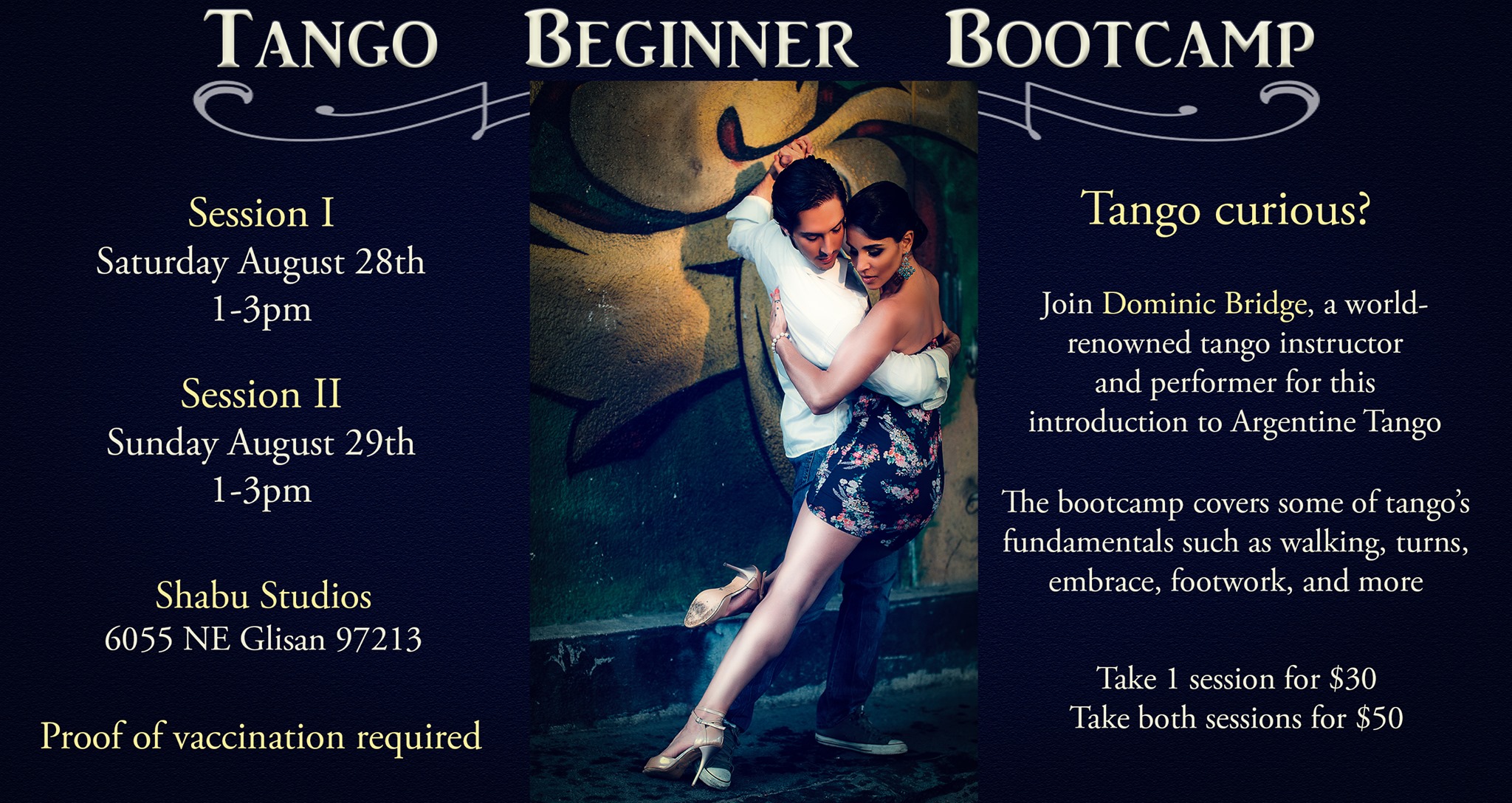Tango Beginner Bootcamp