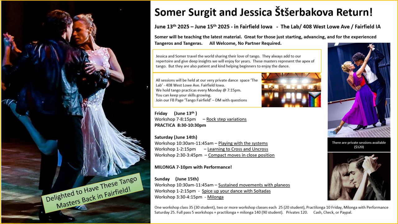 Somer Surgit Tango Workshop