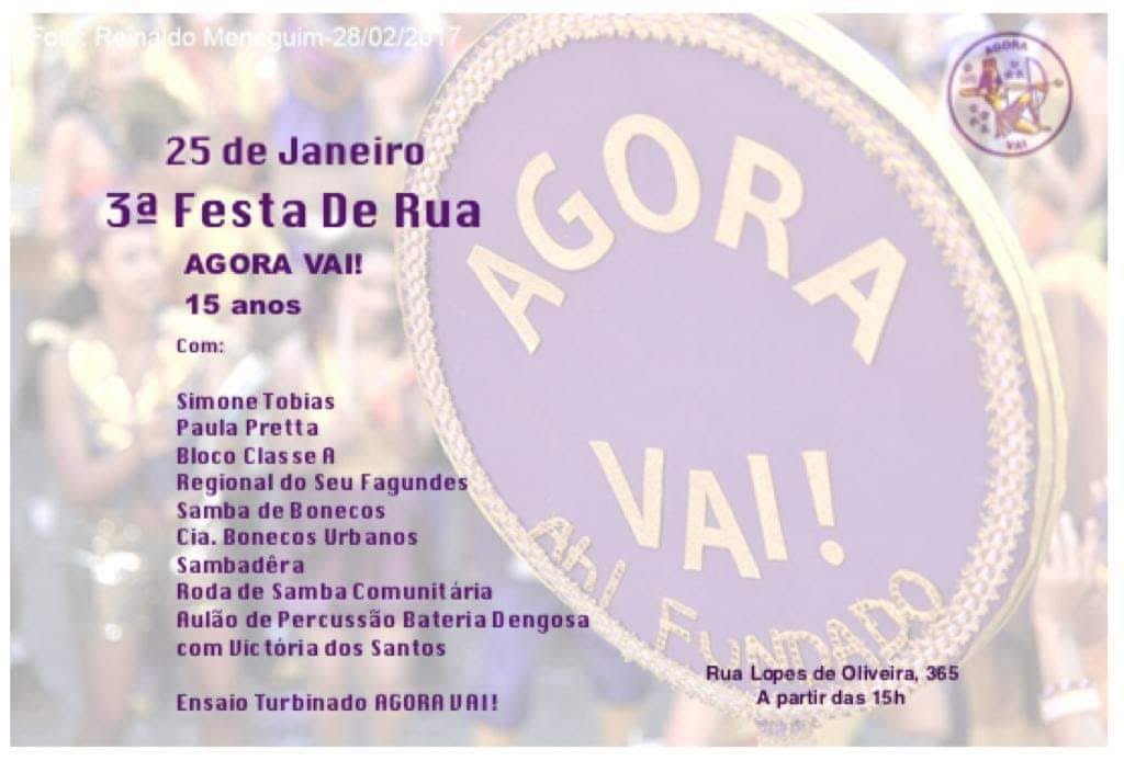 Bloco Agora Vai