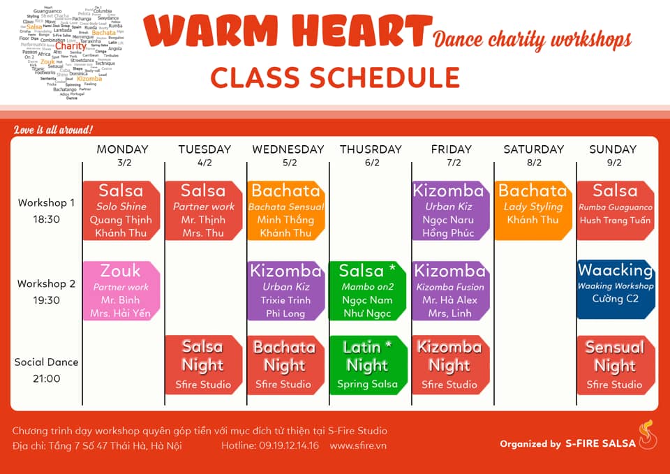 Warm heart - Charity Dance Workshop