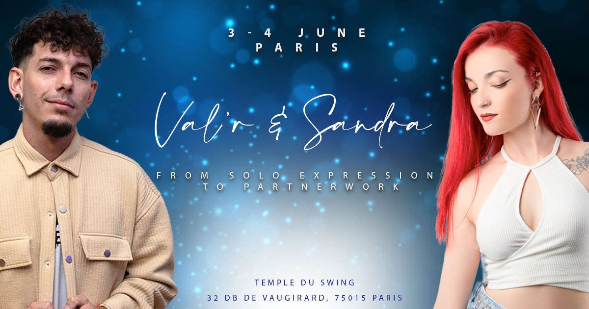 Sandra G. πΌ & Val'R π¨ bootcamp : from solo expression to partnerwork ππΆ