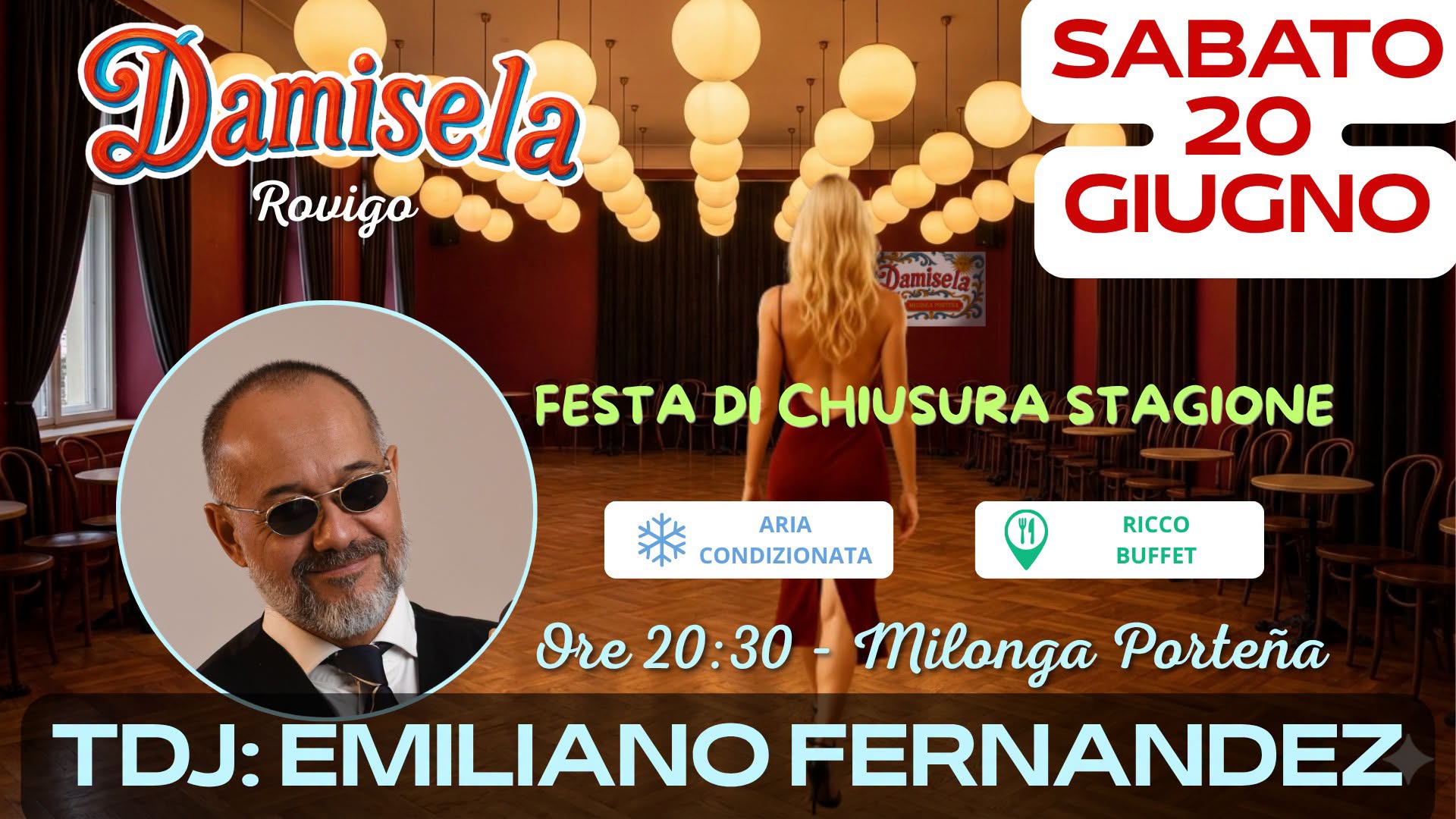 MILONGA PORTEรA, TDJ EMILIANO FERNANDEZ