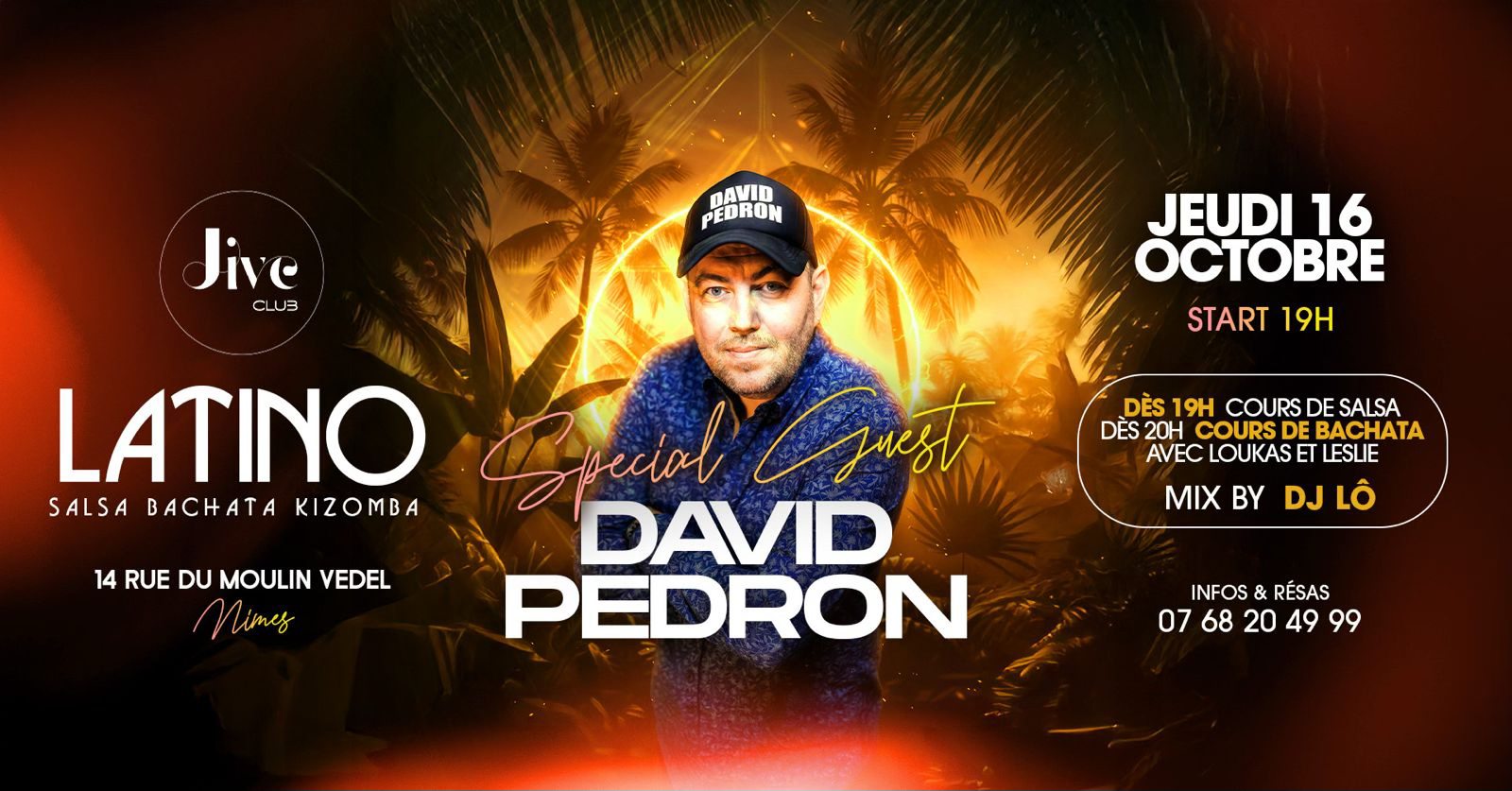 SOIRÉE LATINO - DAVID PEDRON