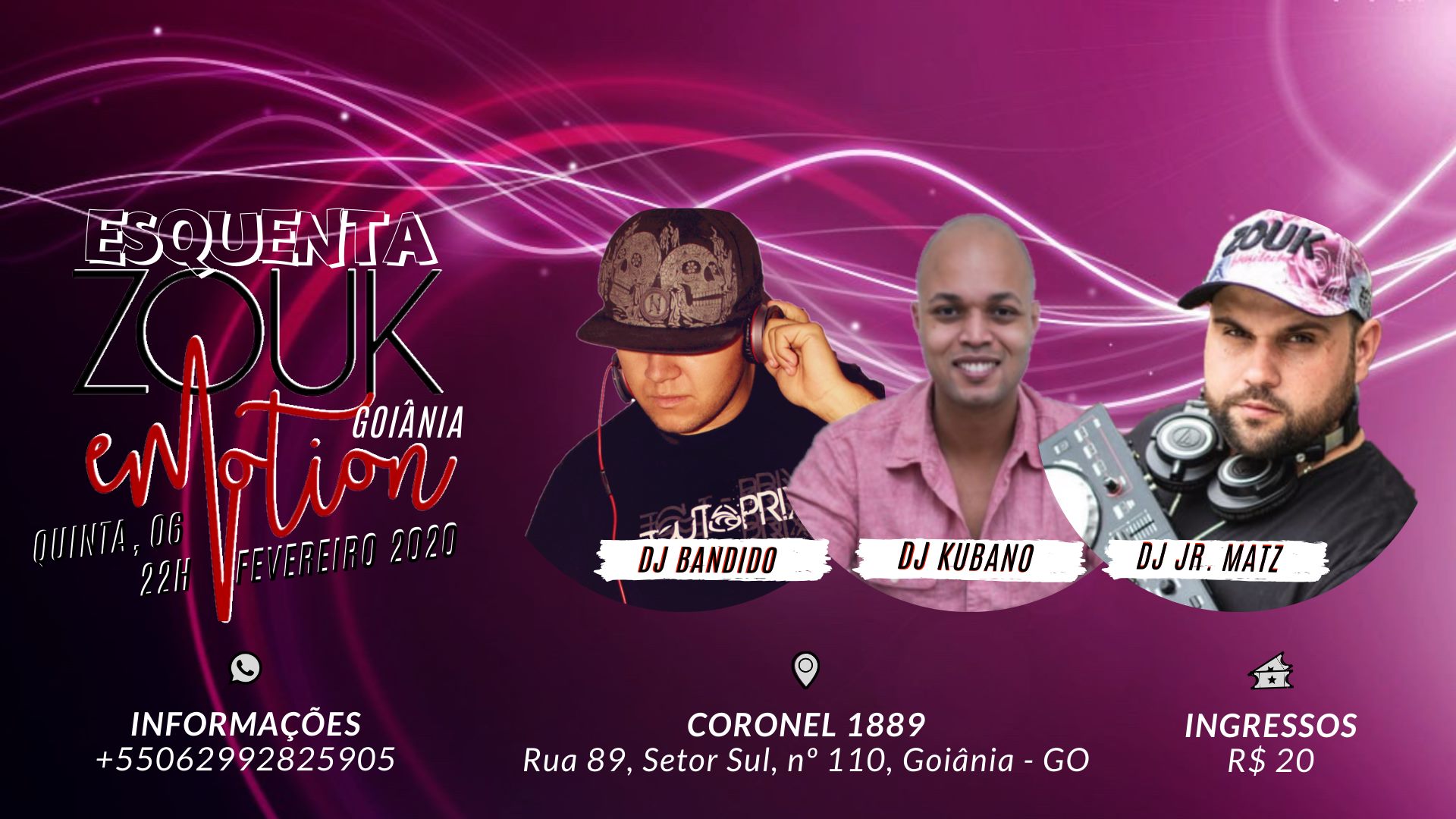 Esquenta Zouk Emotion 2020 - Goiânia