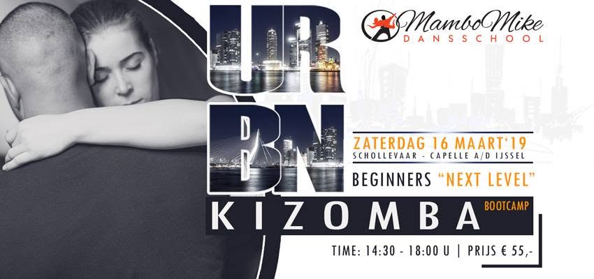 Bootcamp: Kizomba Beginners " Next Level" - 16 Maart