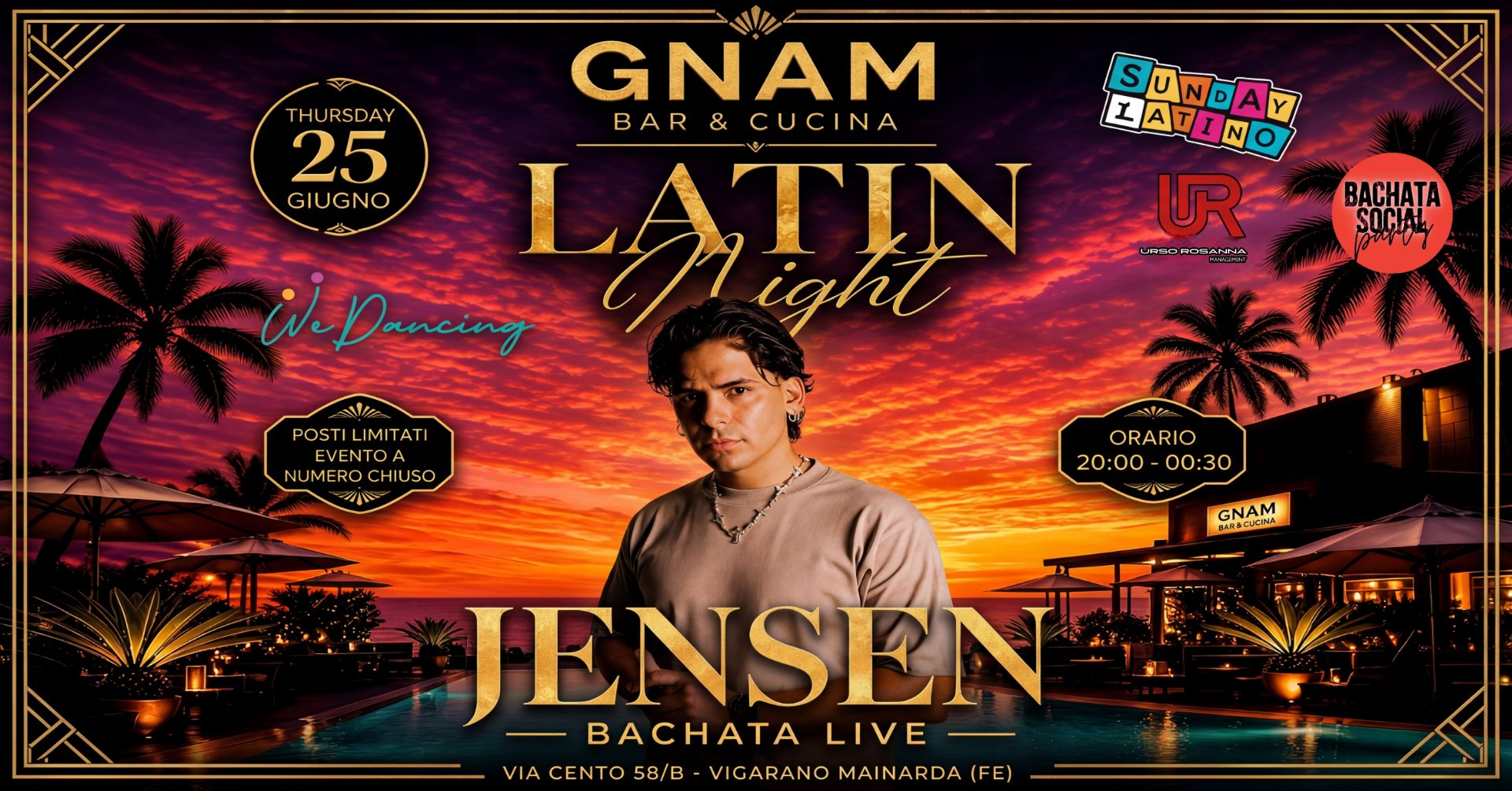 LATIN NIGHT JENSEN BACHATA LIVE