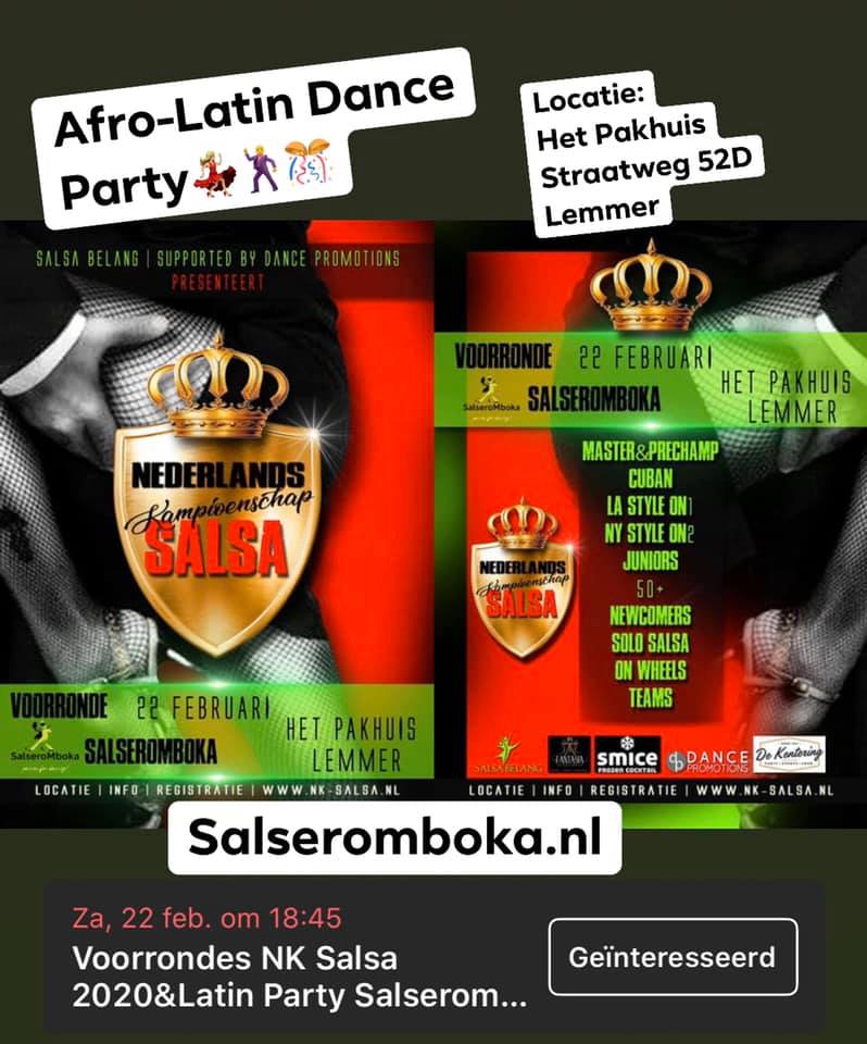 Voorrondes NK Salsa 2020&Latin Party Salseromboka Lemmer