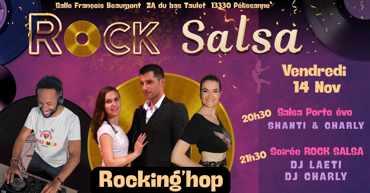 Soirée Rock Salsa vendredi 14 novembre