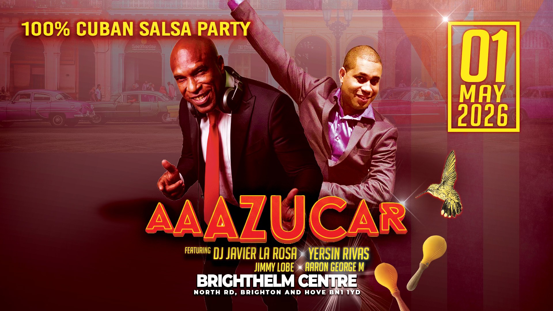 AAAZUCAR ⭐️ 100% CUBAN SALSA PARTY ⭐️