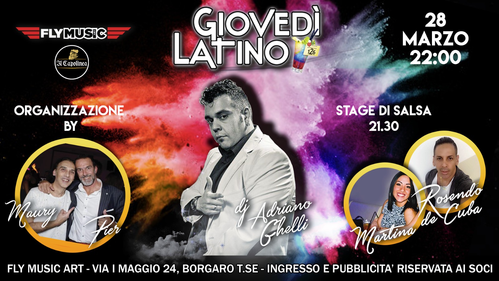 Giovedì Latino al Fly Music Art