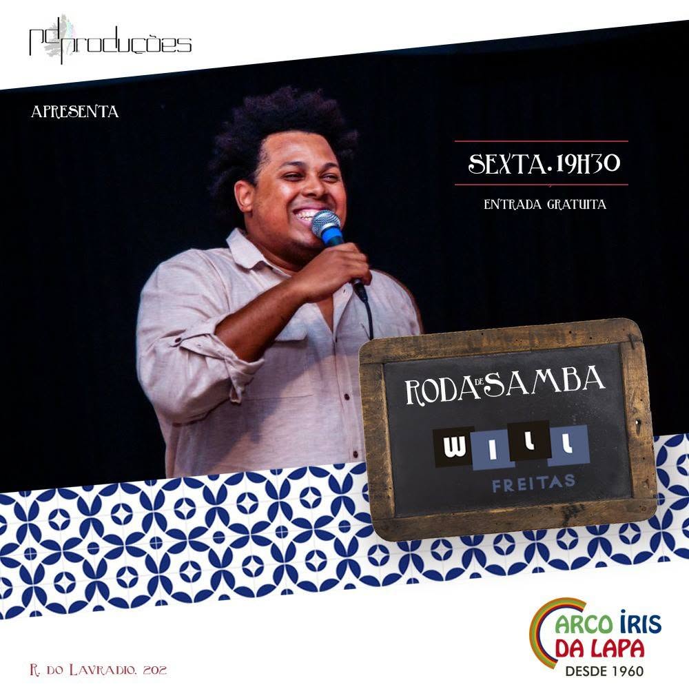 Roda De Samba Arco Íris Com Will Freitas