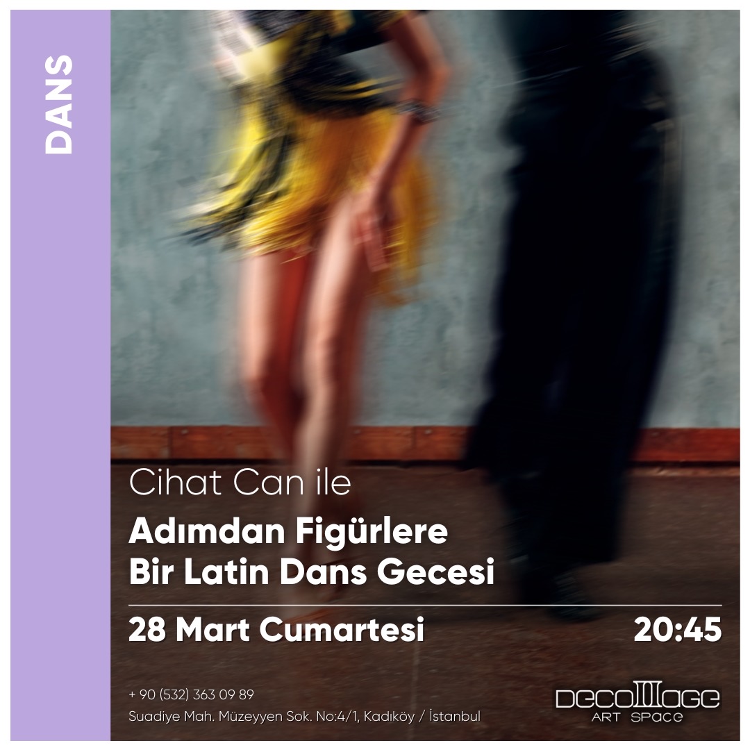 Adımdan Figürlere Bir Latin Dans Gecesi