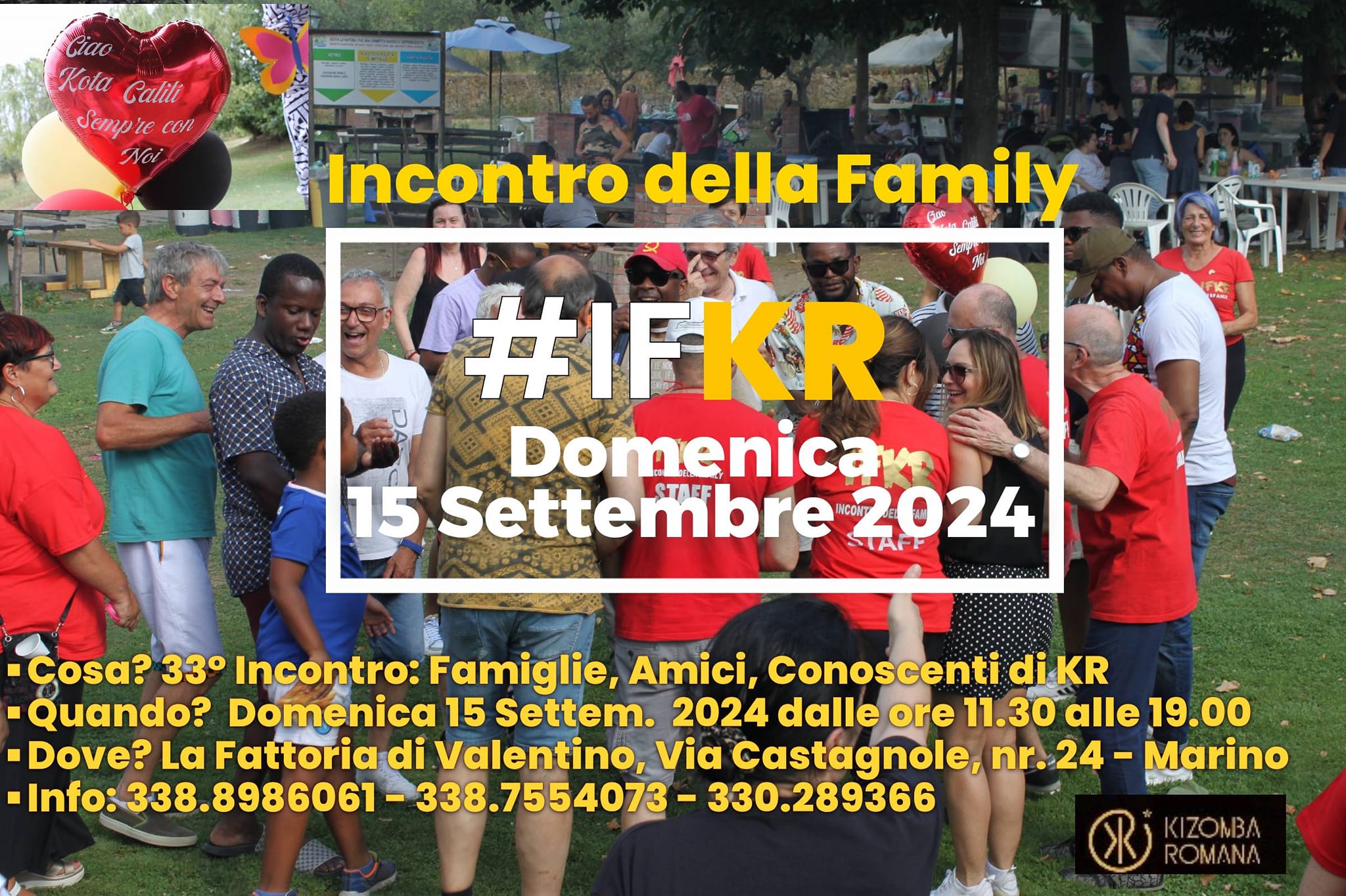 33° IFKR - INCONTRO FAMILY KIZOMBA ROMANA