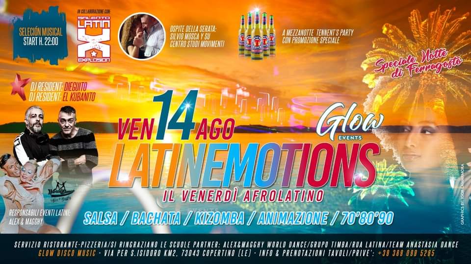 GLOW SPECIAL NIGHT DI FERRAGOSTO