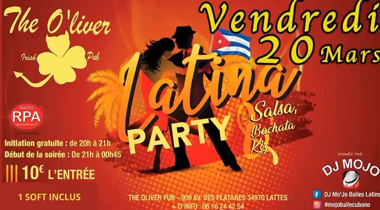 Soirée Latina Party ( Sbk)