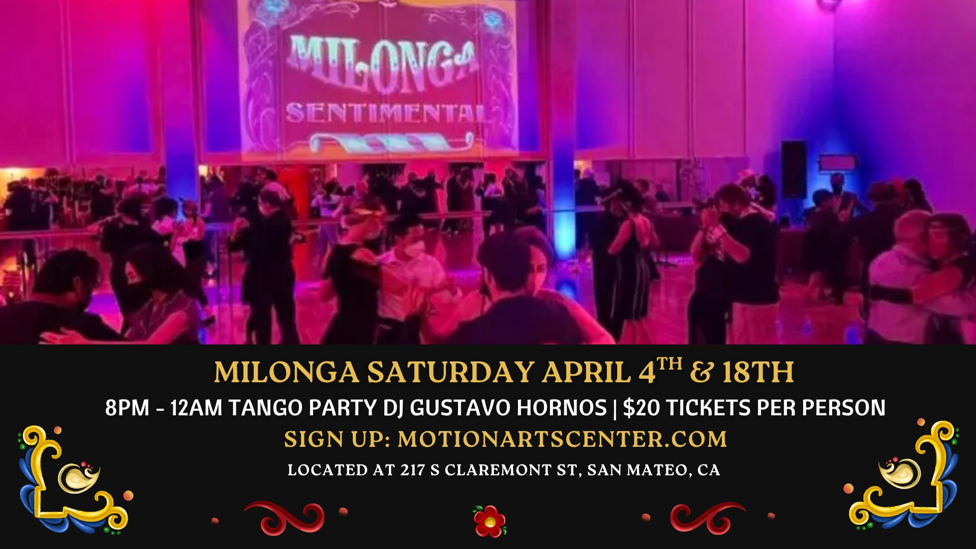 Milonga Sentimental with DJ Gustavo Hornos