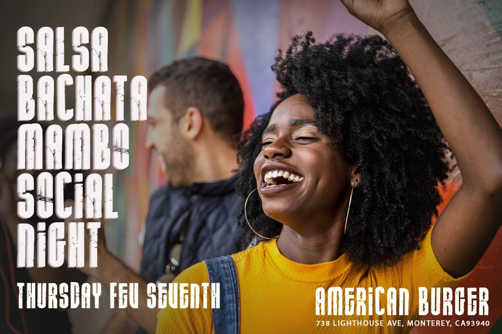 Invitation to a night of social fun mambo salsa and bachata