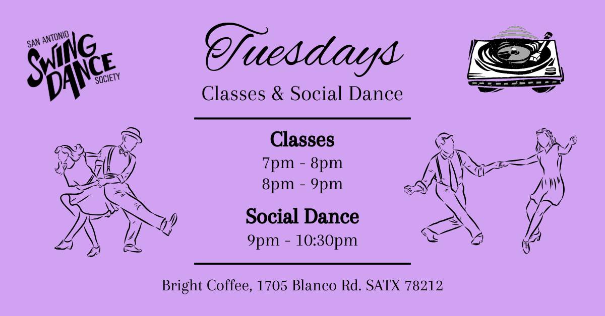 February Swing Dance Classes & Dances
