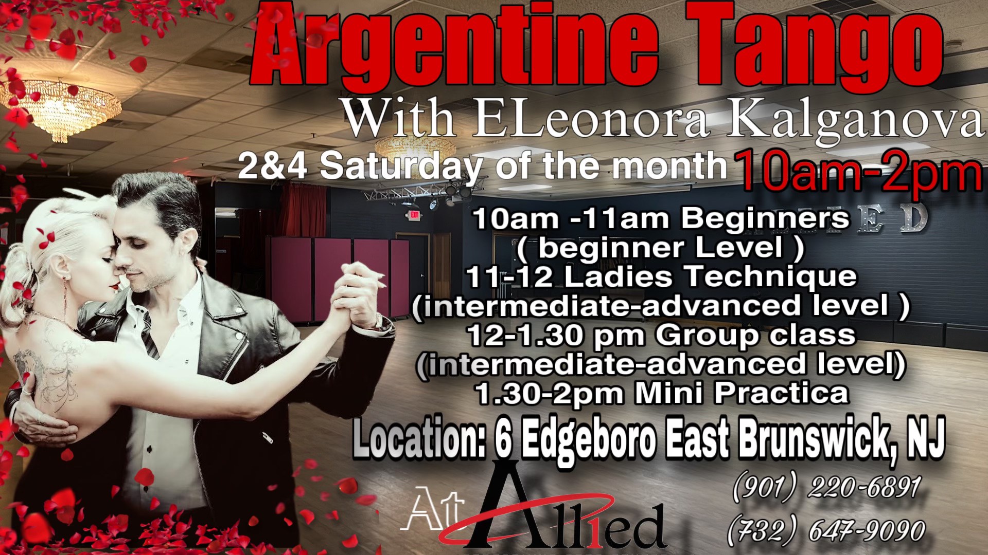Tango Group classes with Eleonora Kalganova