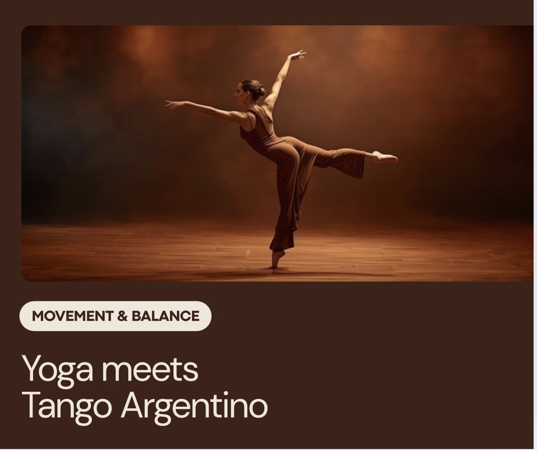 Yoga meets Tango