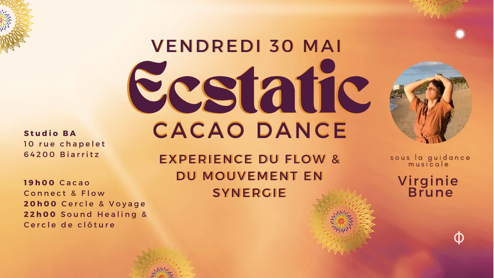 Ecstatic Cacao Dance* Danser, respirer, se sentir bouger dans le corps