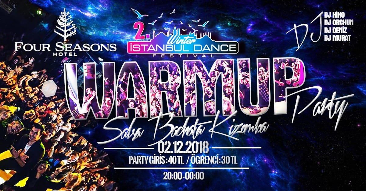 ISTANBUL WINTER DANCE FESTIVAL FOUR SEASONS WARM UP