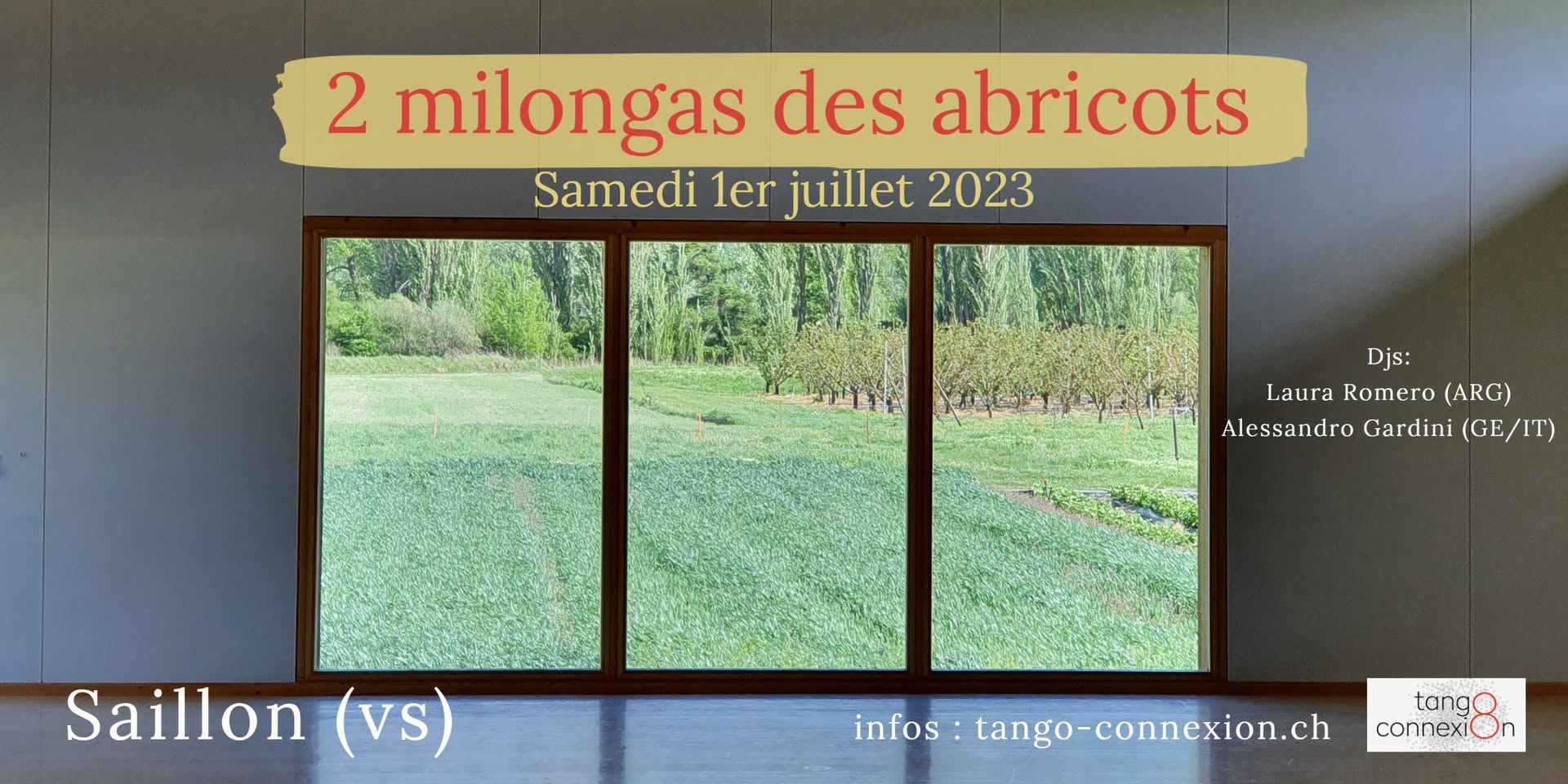 Samedi de Tango des Abricots 2023