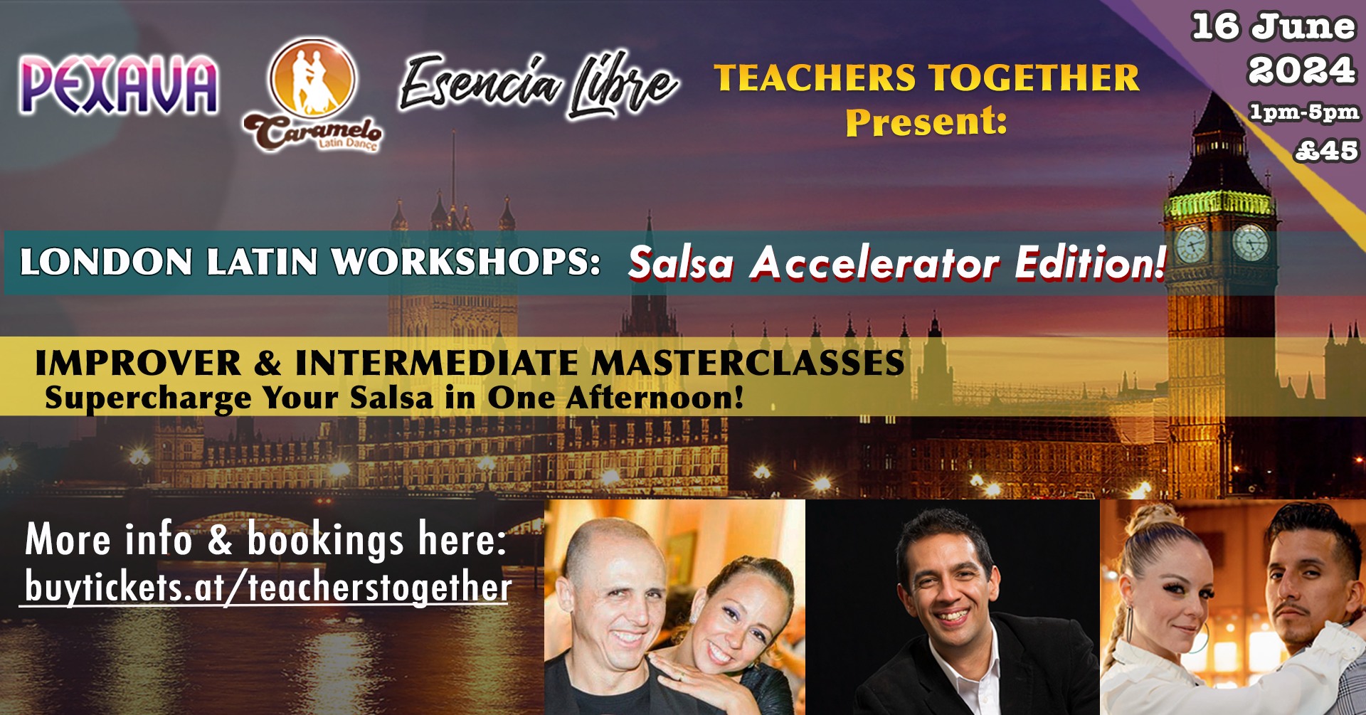LONDON LATIN WORKSHOPS: Salsa Accelerator Edition!