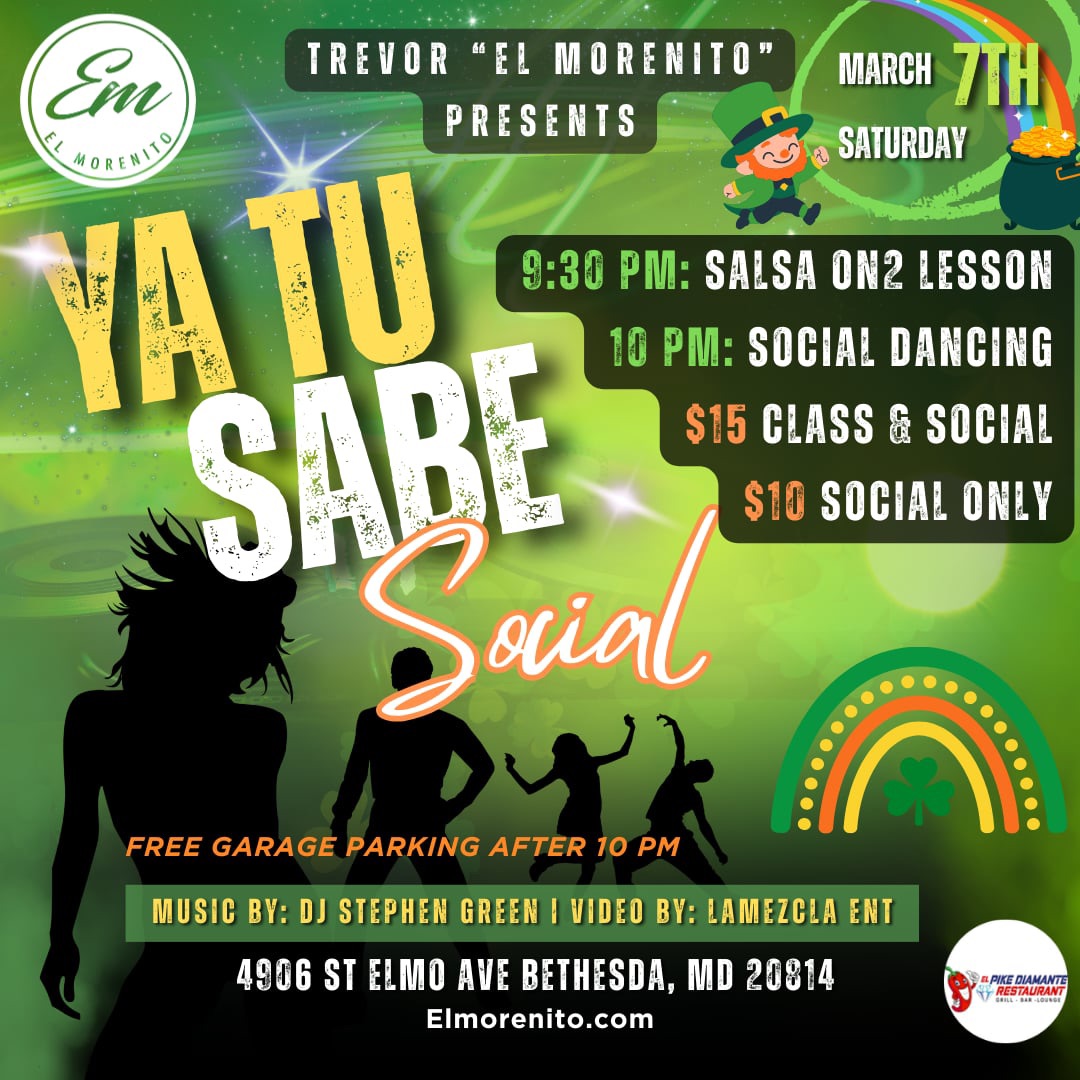 Ya Tu SABE (Salsa and Bachata Evening) March 7th, 2026