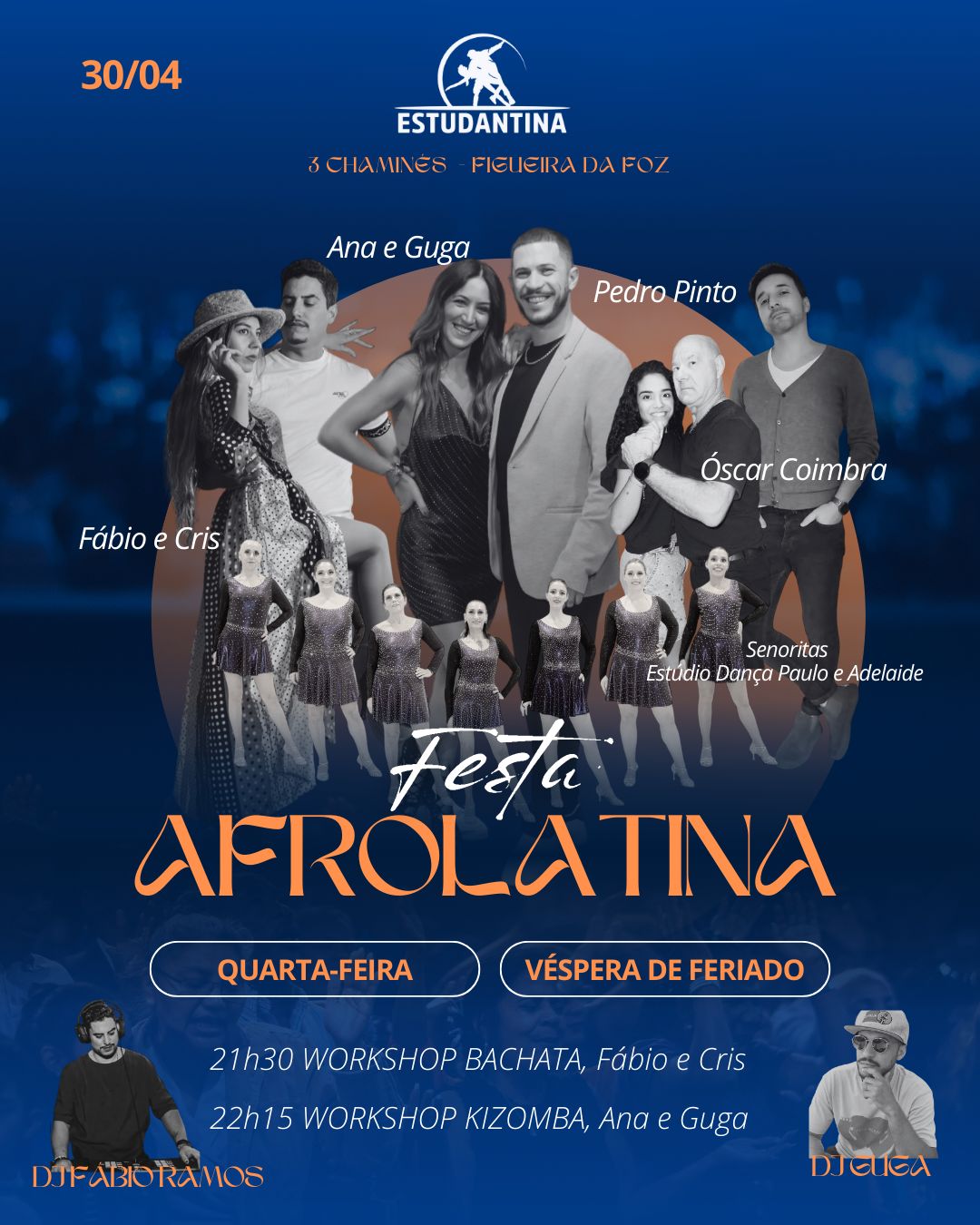 ✨️Festa Afrolatina✨️ Estudantina, FigueiradaFoz Workshops Shows Animações
