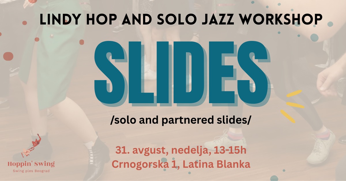 Smooth and Cool - Slides in Lindy Hop and Solo Jazz! Swing Dance Workshop