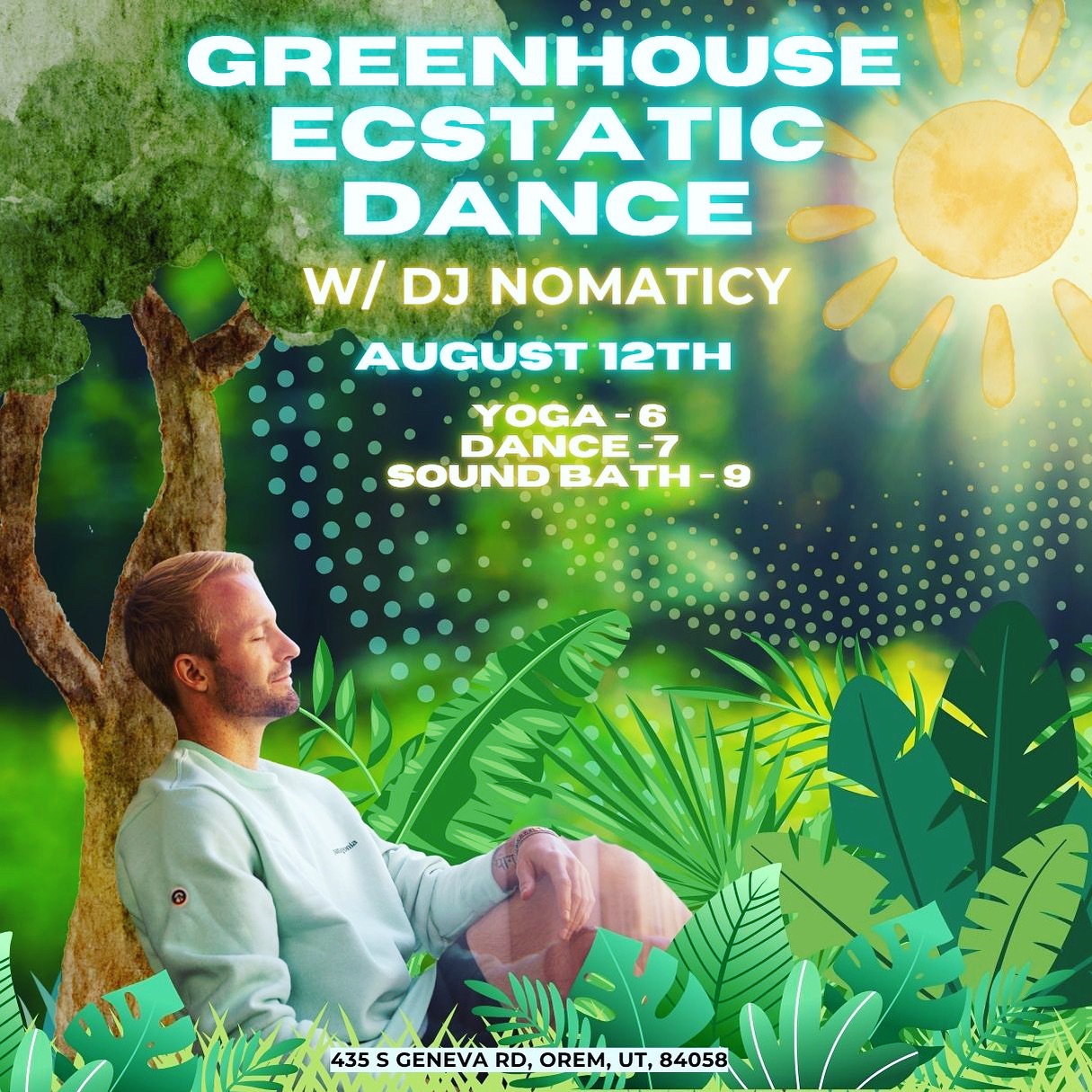 Greenhouse Ecstatic Dance With DJ Nomaticy