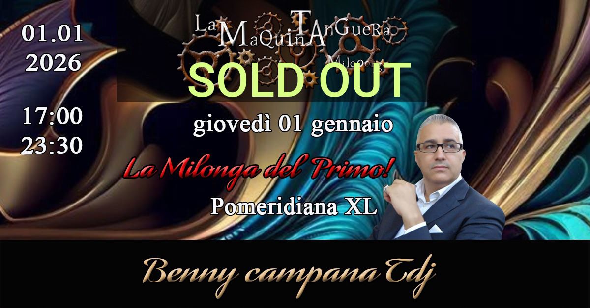 PRIMA FESTA DELL' ANNO a La Máquina Tanguera Rimini ASD