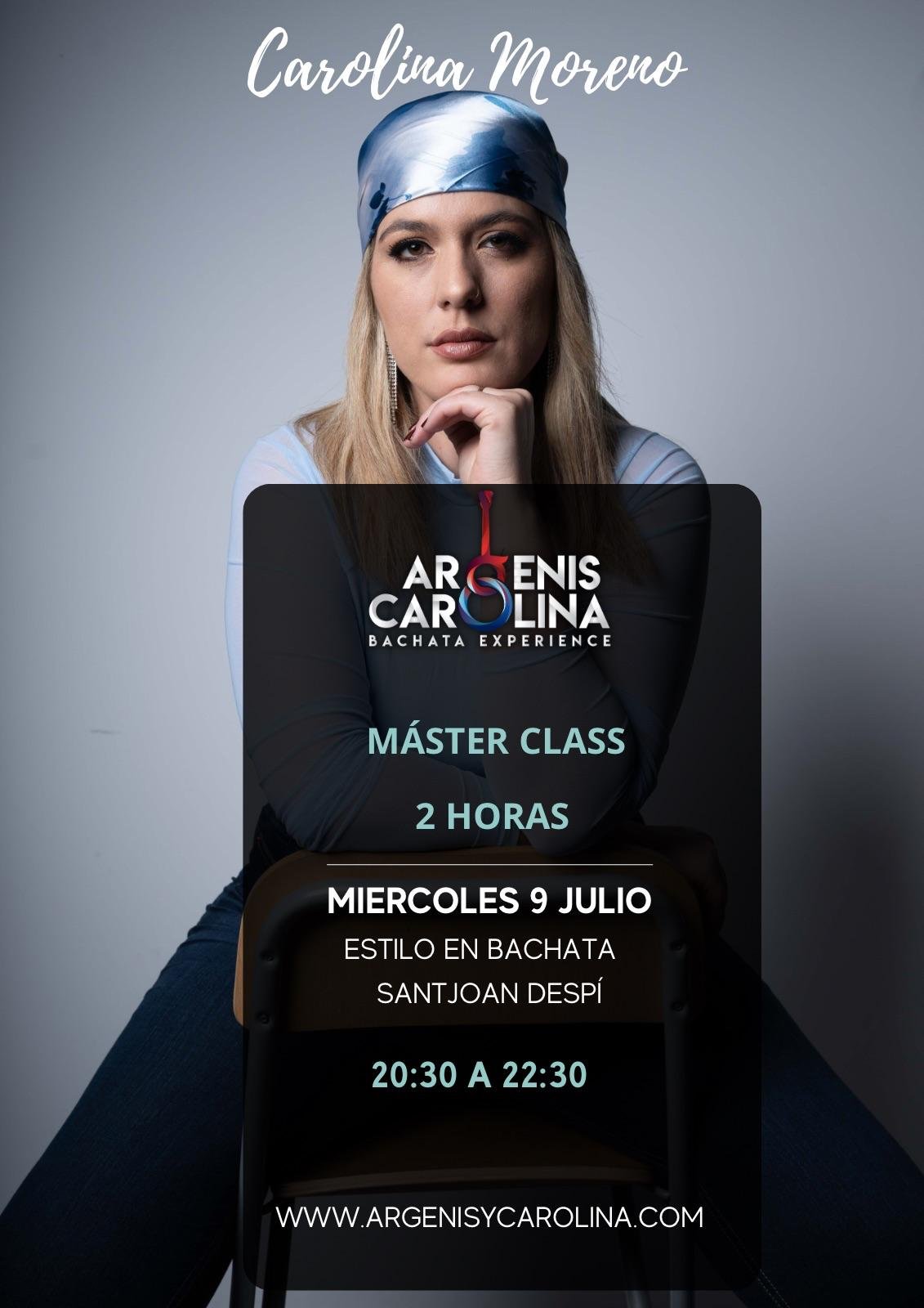 Máster Class Carolina Moreno